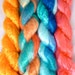 Bamboo Rayon Top Roving Set for Spinning- Bright Southwest