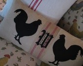 Judy's Rooster pillow