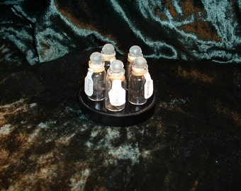 Welsh Witch Tiny Shamanic Totem Bottles