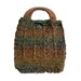 Crocheted Handbag Rich Earth Tones