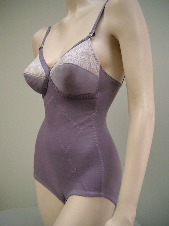 Vintage Grape Purple Body Shaper Girdle All In One Fun and