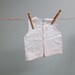 Delicate Pink Batiste Baby Diaper Shirt, Top with Deco Embroidery, Philippine, Infant Girl