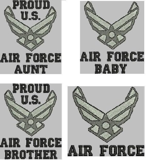 Download MILITARY HONOR Air Force Embroidery Designs