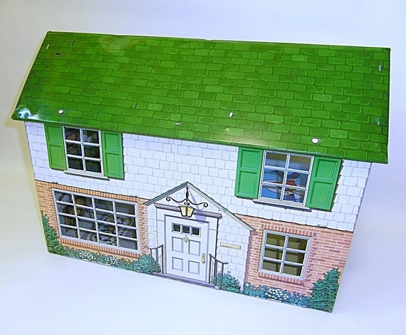 metal vintage doll house