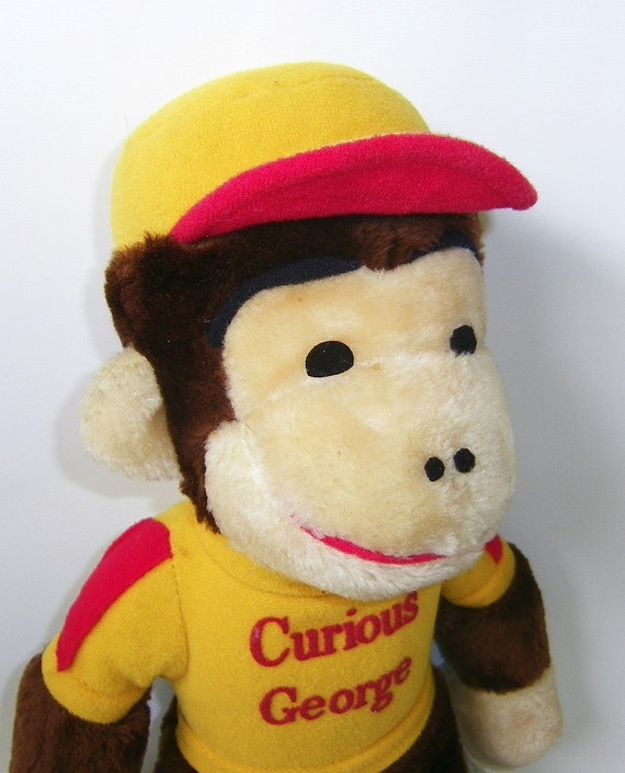 old curious george doll