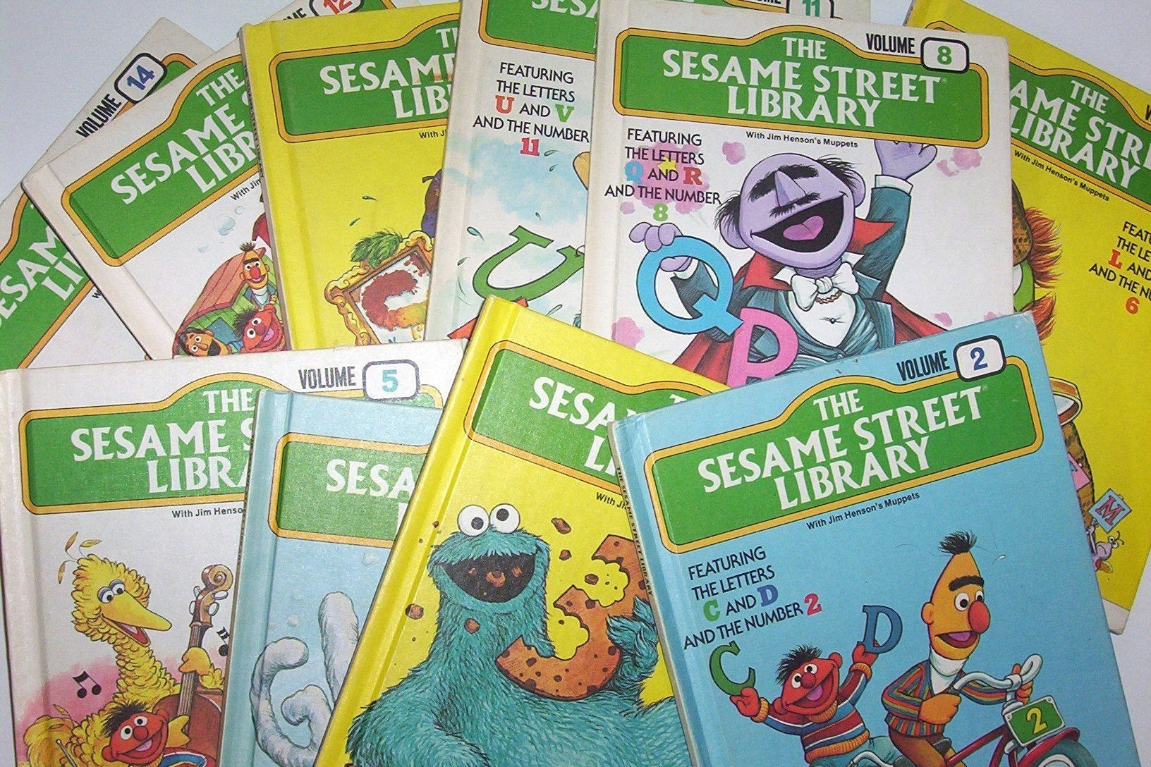 Vintage Sesame Street Books 86
