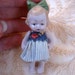 Tiny Antique Bisque Girl Doll Germany