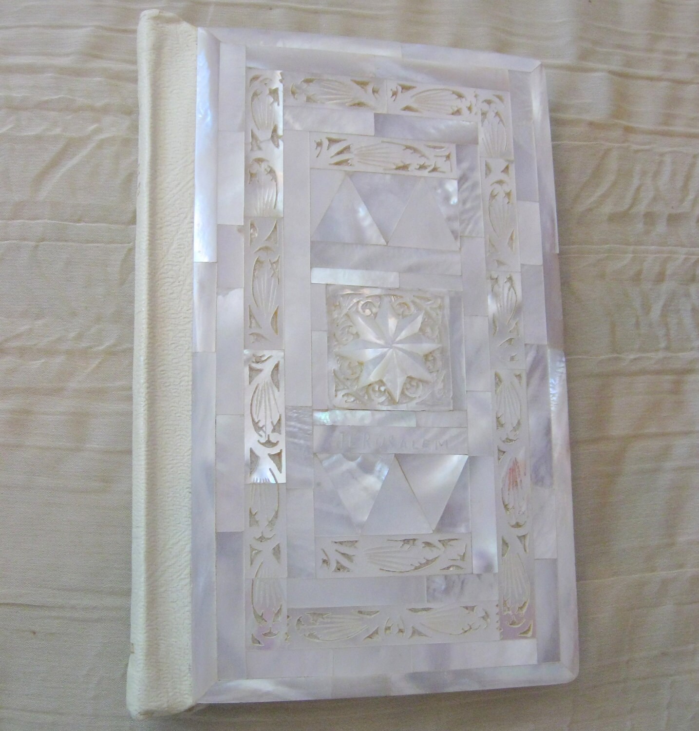 Larger Sized Mother of Pearl Bible