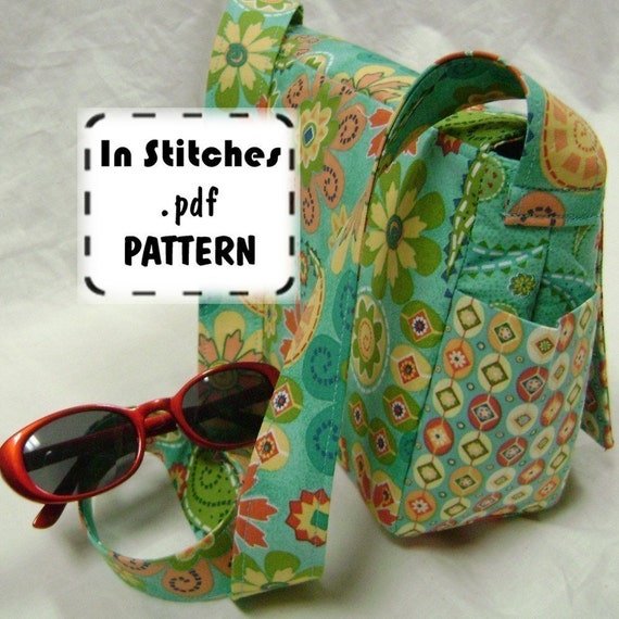 Cross Body Purse PDF Sewing Pattern Small Joey Shoulder Bag