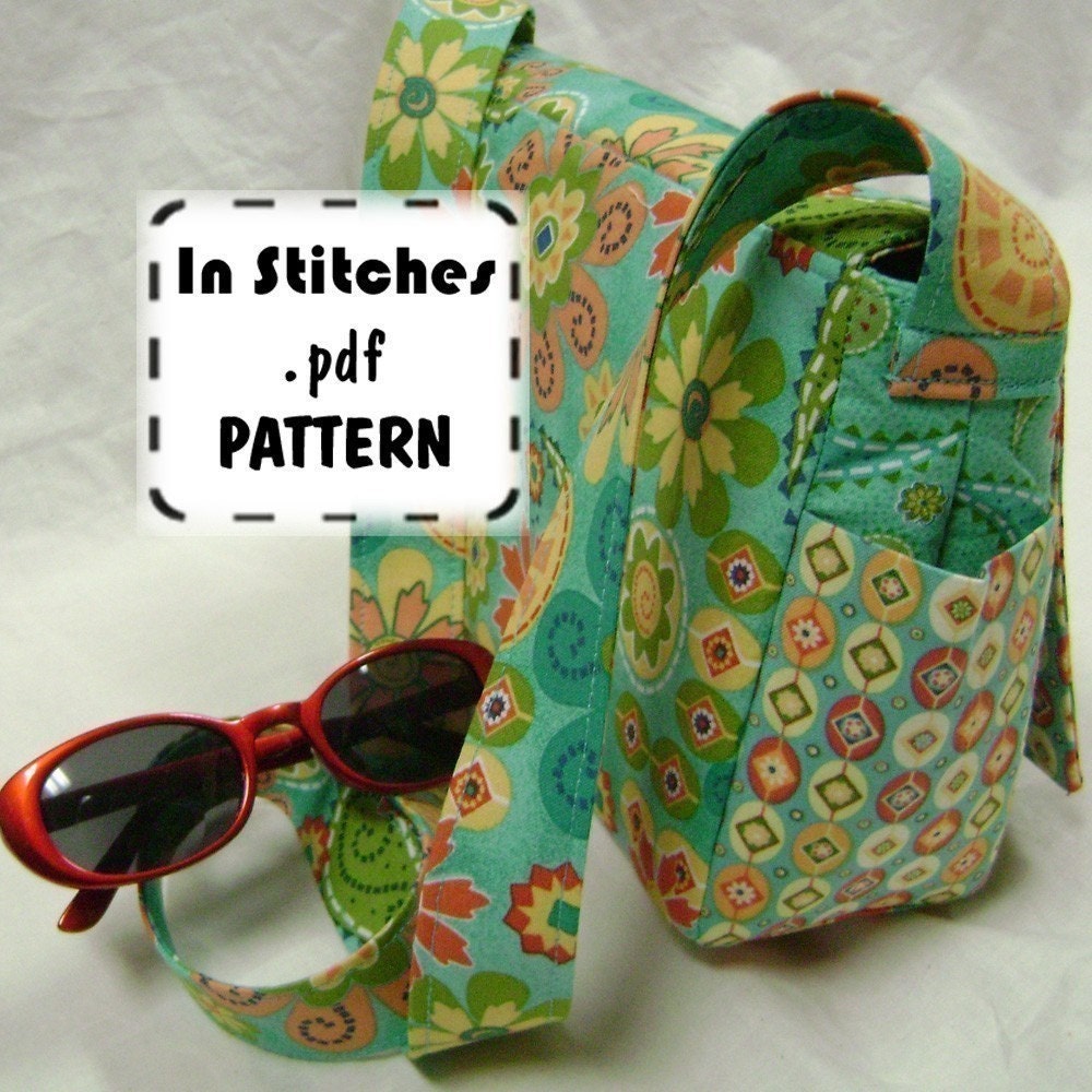 Cross Body Purse PDF Sewing Pattern Small Joey Shoulder Bag