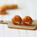 Food Earrings - Croissant Earrings - Gifts Under 25
