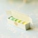 Miniature Food - Dollhouse Assorted Blue and Green Macarons in Elegant Box - For Lati Yellow or Pukifee