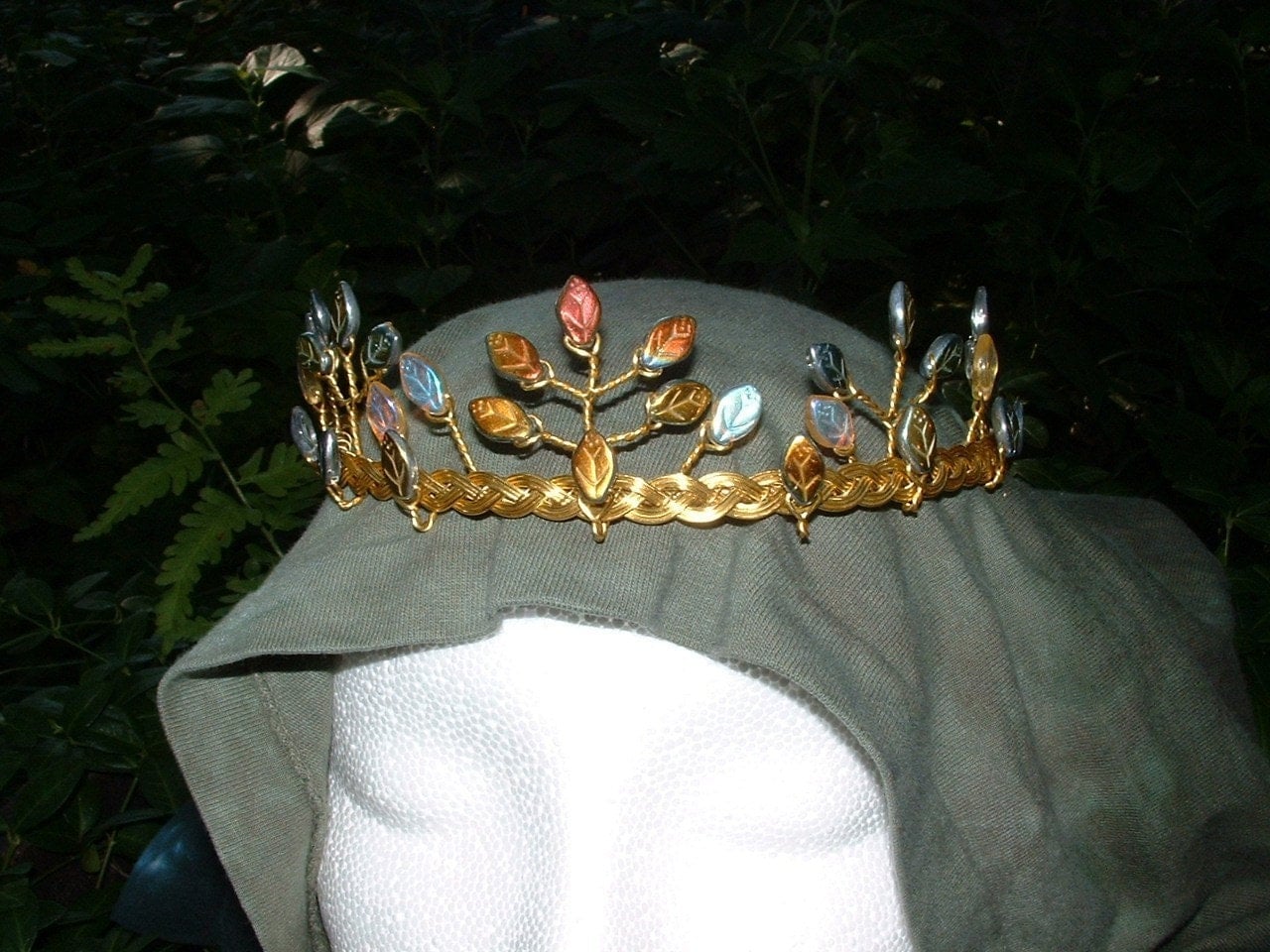 ON SALE Irish Celtic Wedding Tiara Oberon and Titania