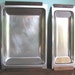 Vintage Scandinavian Stainless Steel Platter Dish Set