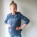 vintage child's jacket / hooded jacket / size 5