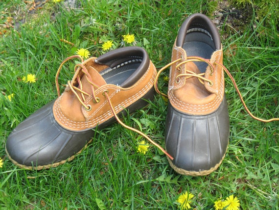 Vintage Gumshoe Bean Boots by LL Bean Rain Shoes