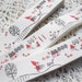2cm x 1yard (little red riding hood) cotton sewing tape trim ribbon label (S96)