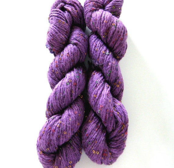 SWTC Yang yarn Wool silk and bamboo blend art yarn by crochetgal