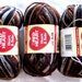 Red Heart, Heart and Sole sock yarn, Toasted Almond, shades of browns