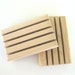 Two Wood Soap Dishes, as seen in a Rustic house, H2
