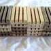 Handcrafted Wooden Soap Dishes 20 pack, bulk pack, H4