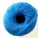 Aunt Lydias Bamboo Thread, MARINE BLUE, Royal blue, size 3, crochet thread