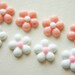 SALE 8 pcs Flower Cabochon (16mm18mm) FL152 (((LAST)))