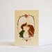 Greeting Card - Sweet Kisses - Blank Card 4 x 6 " Print of an Original Illustration
