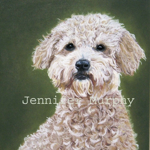 Items similar to Custom Dog Portrait in Chalk Pastel on Etsy