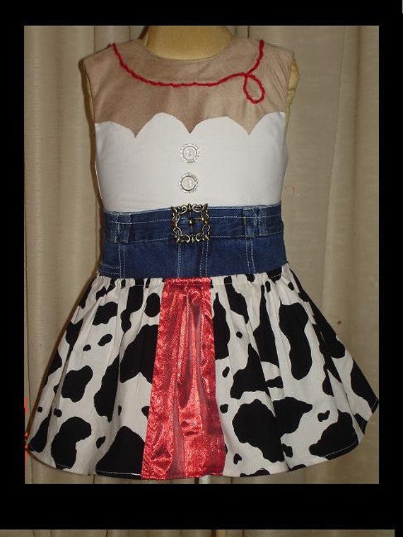 Items similar to Toy Story Jessie Dress(-----)Custom made(-----)Sizes ...