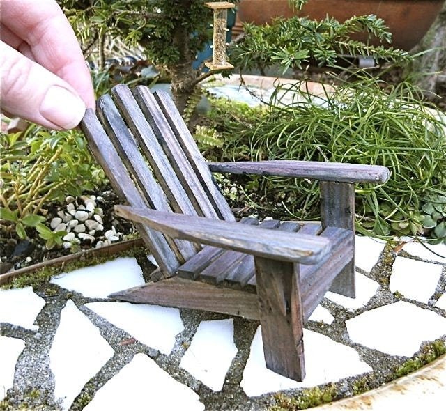 Miniature Adirondack Chair Old Cape Cod Beach Chair for by 