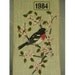 RESERVED for Butterfly59 Tea Towel Calender with Rose Breasted Grosbeak
