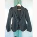 Turn of the Century Black Peplum Jacket