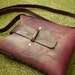 Violet Pouch Bag-Gently Aged