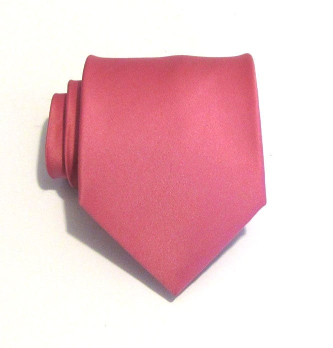 mens pink necktie