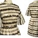 Vintage 60s Dress Mod Go Go Party Cocktail Babydoll Gold Metallic Lame Black Burnout Velvet Mini S
