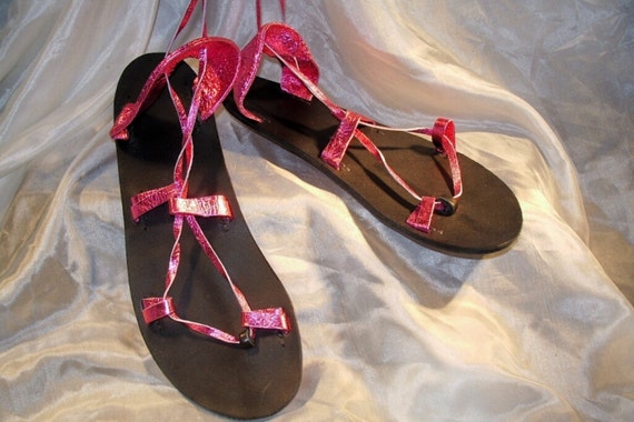 oasis pink sandals