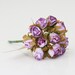 24 Grape Millinery paper flowers