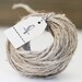 15 yds of Natural Rustic Jute Twine 20lb 2 ply