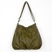 Baby Ruche Bag in Dark Olive Green Leather - LAST ONE - Ready to Ship - RESERVED