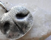 Dog Nose Necklace Personalized Sterling Silver Small Dog