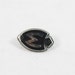 Vintage 30s 40s Enamel Small Sterling Silver MS Brooch Jewelry