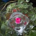 Recycled Garden Yard Art Glass Flower - "Veil of Flowers"