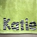 Girls Personalized Bath Towel
