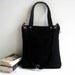 Last One - Simply Tote Bag in black - unisex - multi functional handstiched - handbag - satchel - carry bag - macbook pro - large