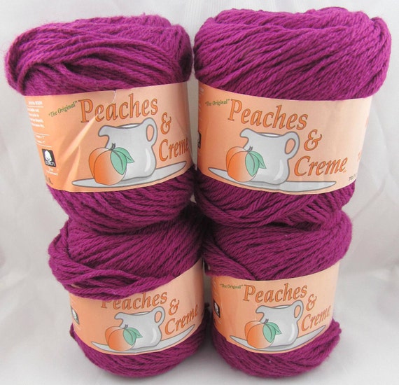 ABBEY ROSE Peaches & Creme Yarn 4 Balls