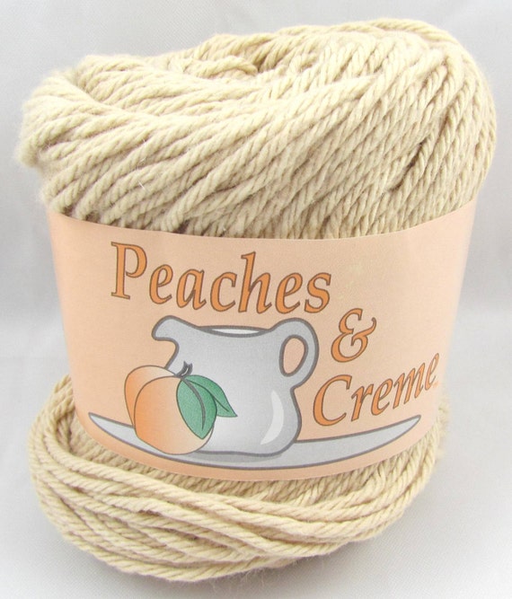 BEIGE Peaches & Creme Yarn 1 Ball
