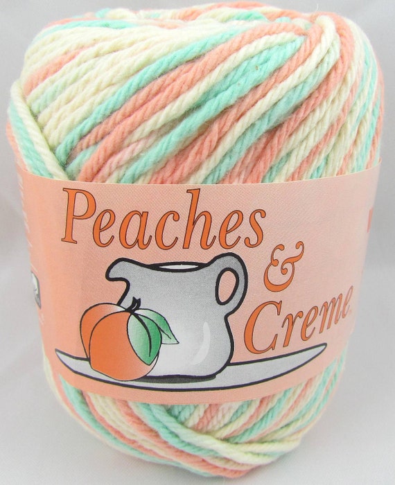 PASTEL DELIGHTS Peaches & Creme Yarn 1 Ball