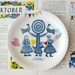 Folklore and fun plate 'Marken', ready to ship