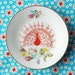 Peacock small plate